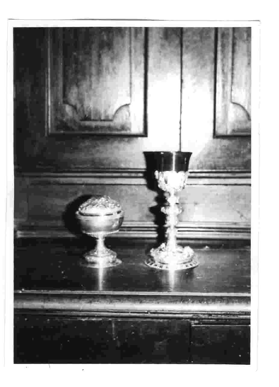 pisside, opera isolata - bottega Italia centrale (sec. XVIII)