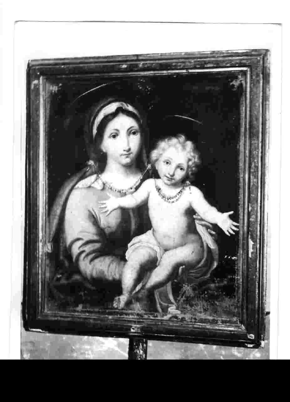Madonna con Bambino (dipinto, opera isolata) - ambito umbro (sec. XVII)