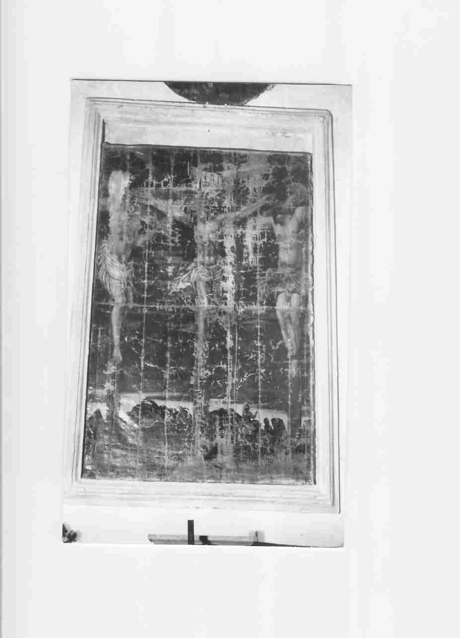 crocifissione di Cristo (dipinto, opera isolata) - ambito italiano (sec. XVIII)