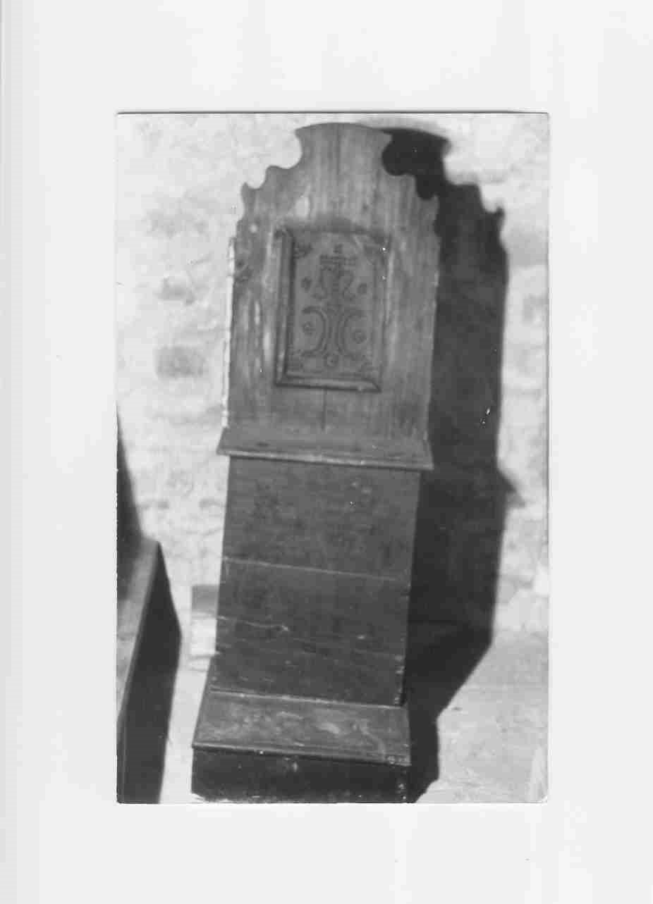 confessionale, opera isolata - bottega italiana (sec. XIX)