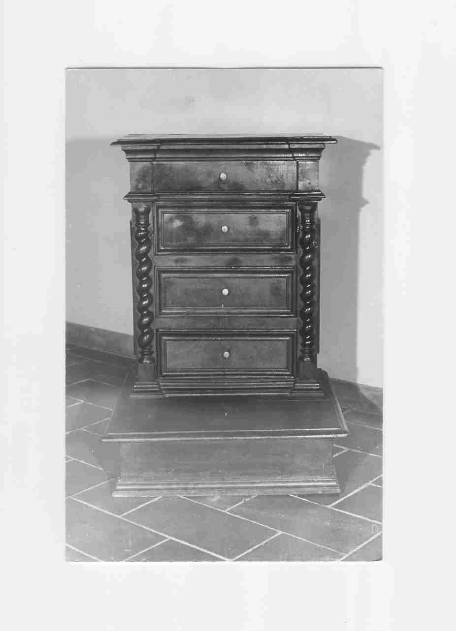 inginocchiatoio, opera isolata - bottega italiana (sec. XIX)