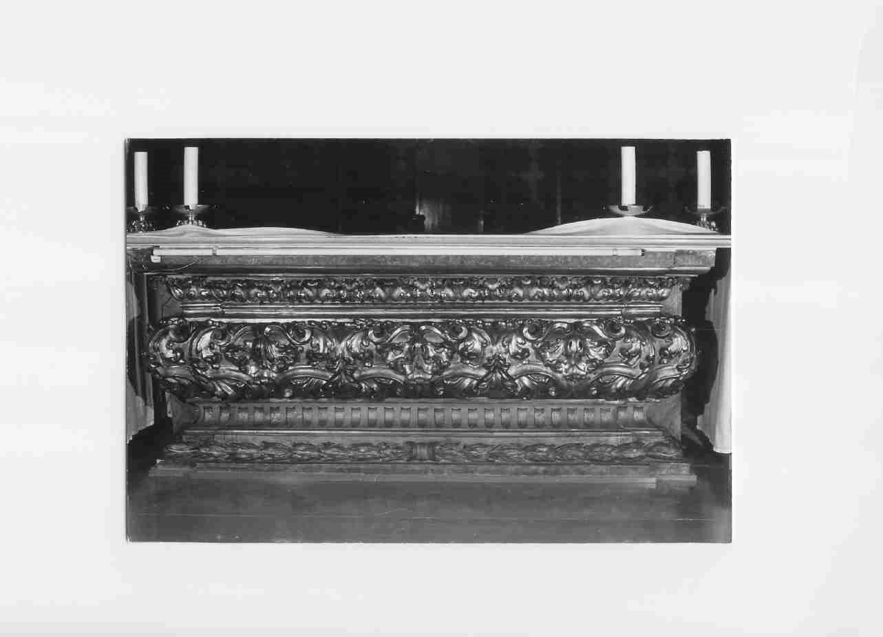 altare, opera isolata - bottega Italia centrale (sec. XVIII)