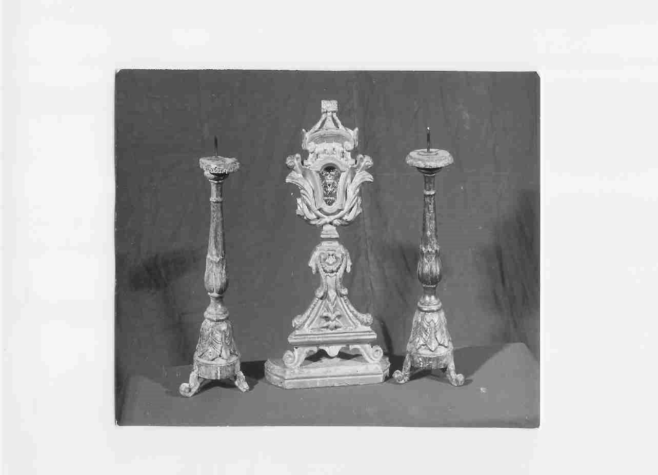 candeliere, coppia - bottega Italia centrale (sec. XVIII)