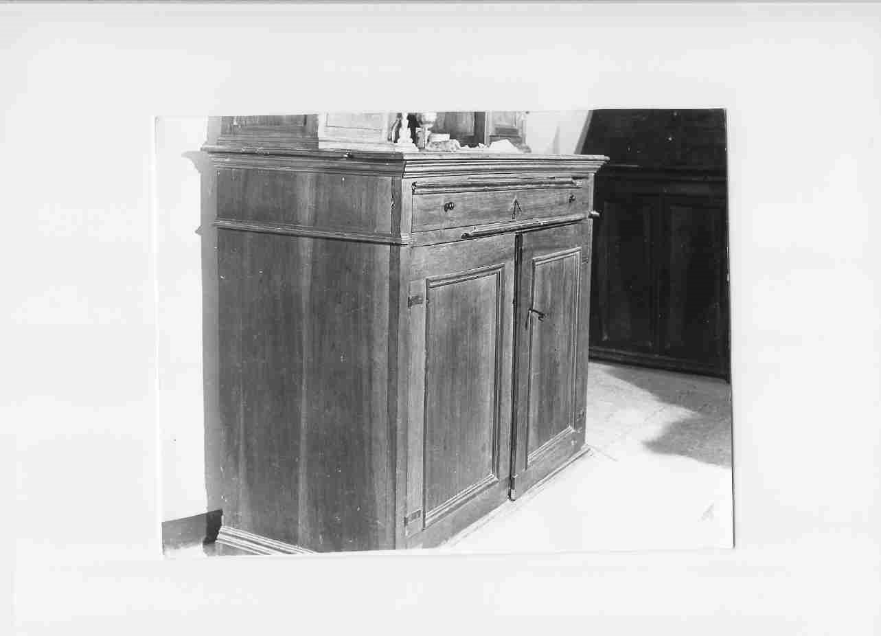 mobile, opera isolata - bottega Italia centrale (sec. XVII)