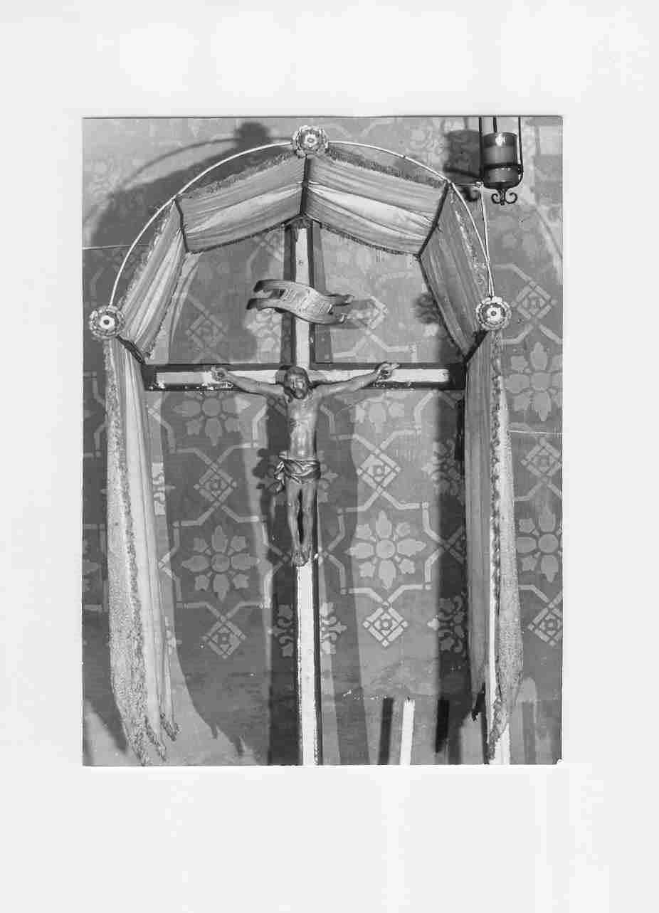 Cristo crocifisso (crocifisso, opera isolata) - bottega Italia centrale (sec. XVIII)