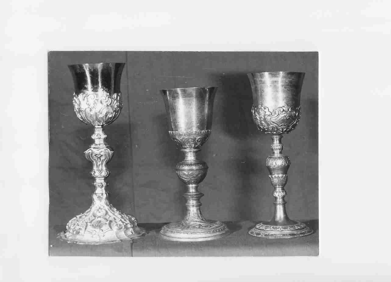 calice, opera isolata - bottega Italia centrale (sec. XVIII)