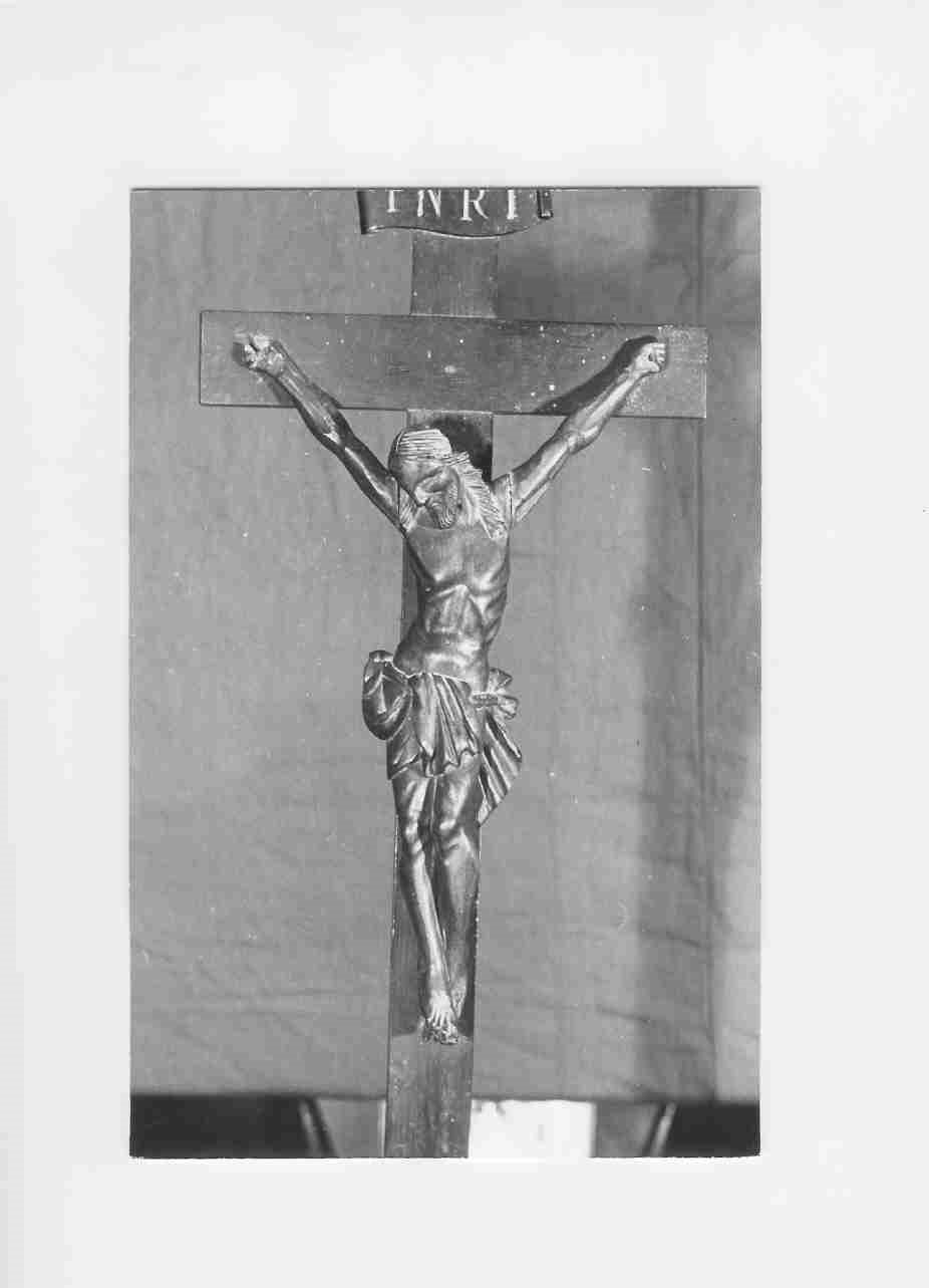 Cristo crocifisso (crocifisso, opera isolata) - bottega Italia centrale (sec. XVIII)