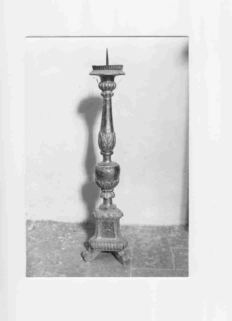 candeliere, serie - bottega Italia centrale (sec. XVIII)