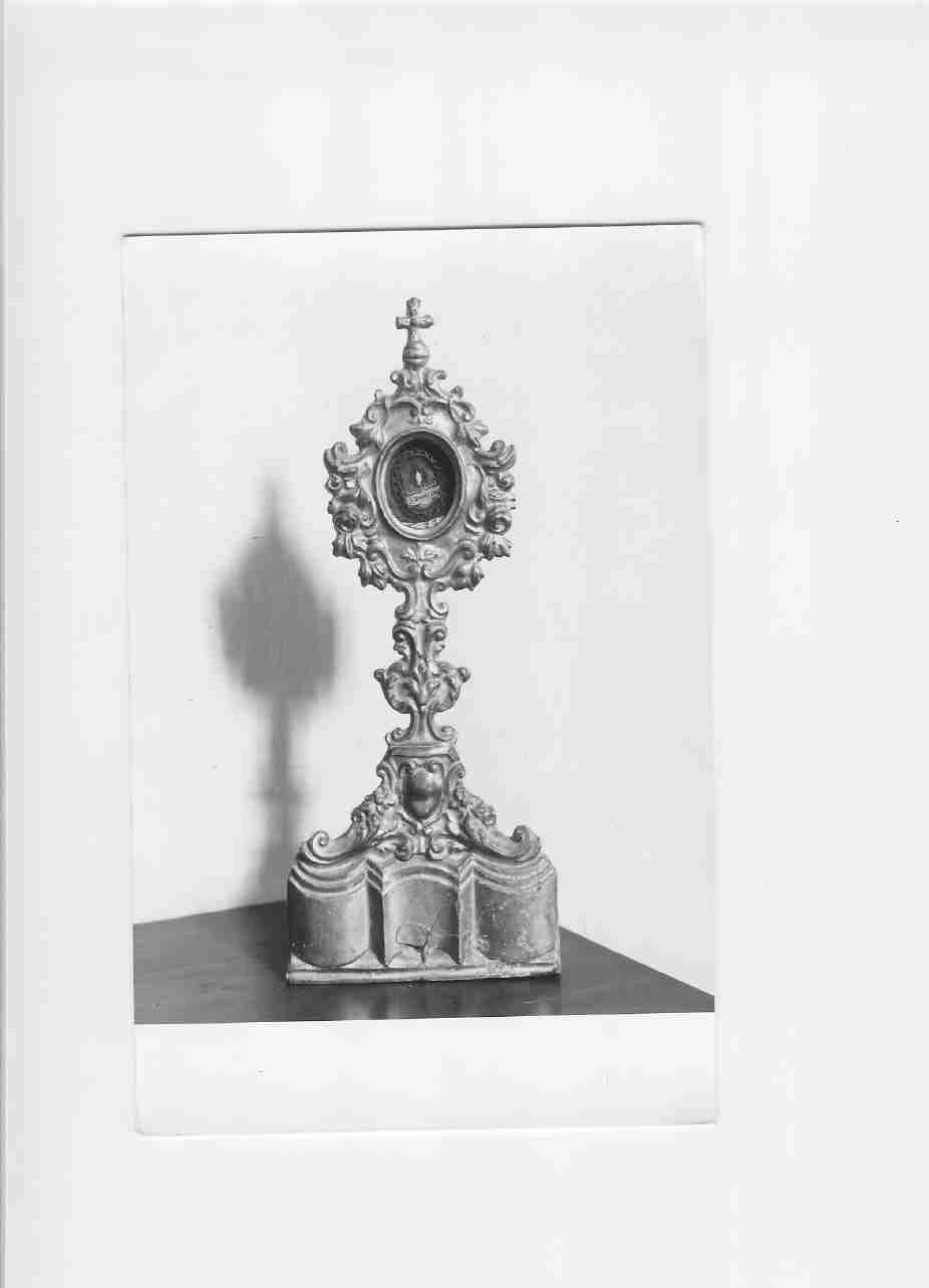 reliquiario, opera isolata - bottega Italia centrale (sec. XVIII)
