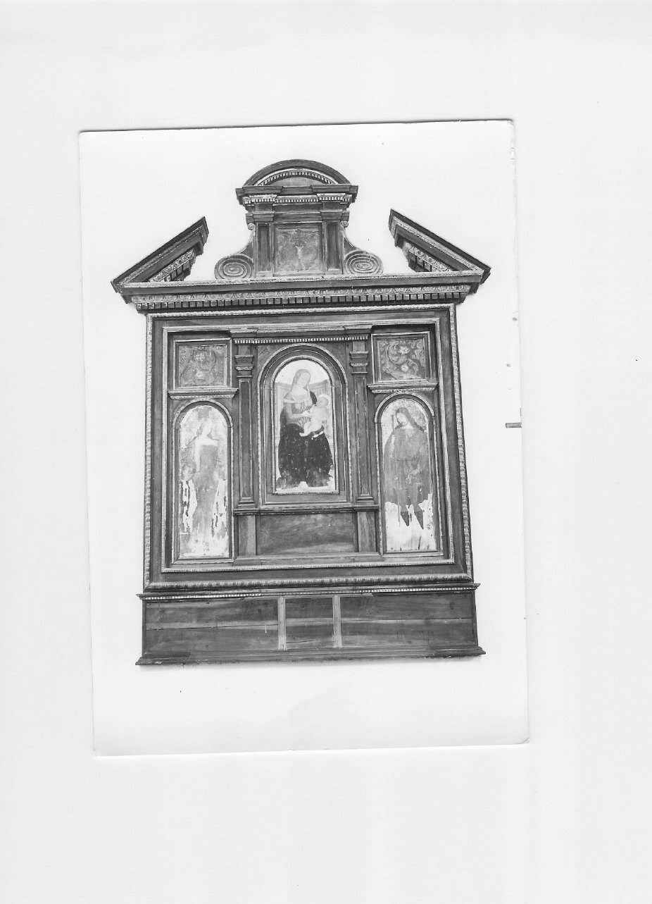 Madonna con Bambino e Santi (dipinto, opera isolata) - ambito Italia centrale (sec. XVI)