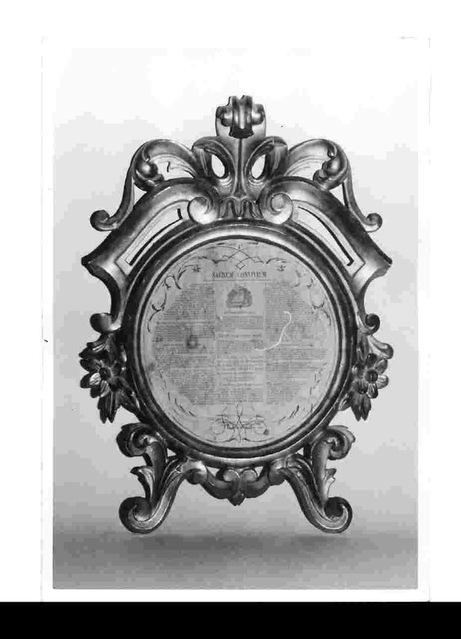 cartagloria - bottega Italia centrale (sec. XVIII)