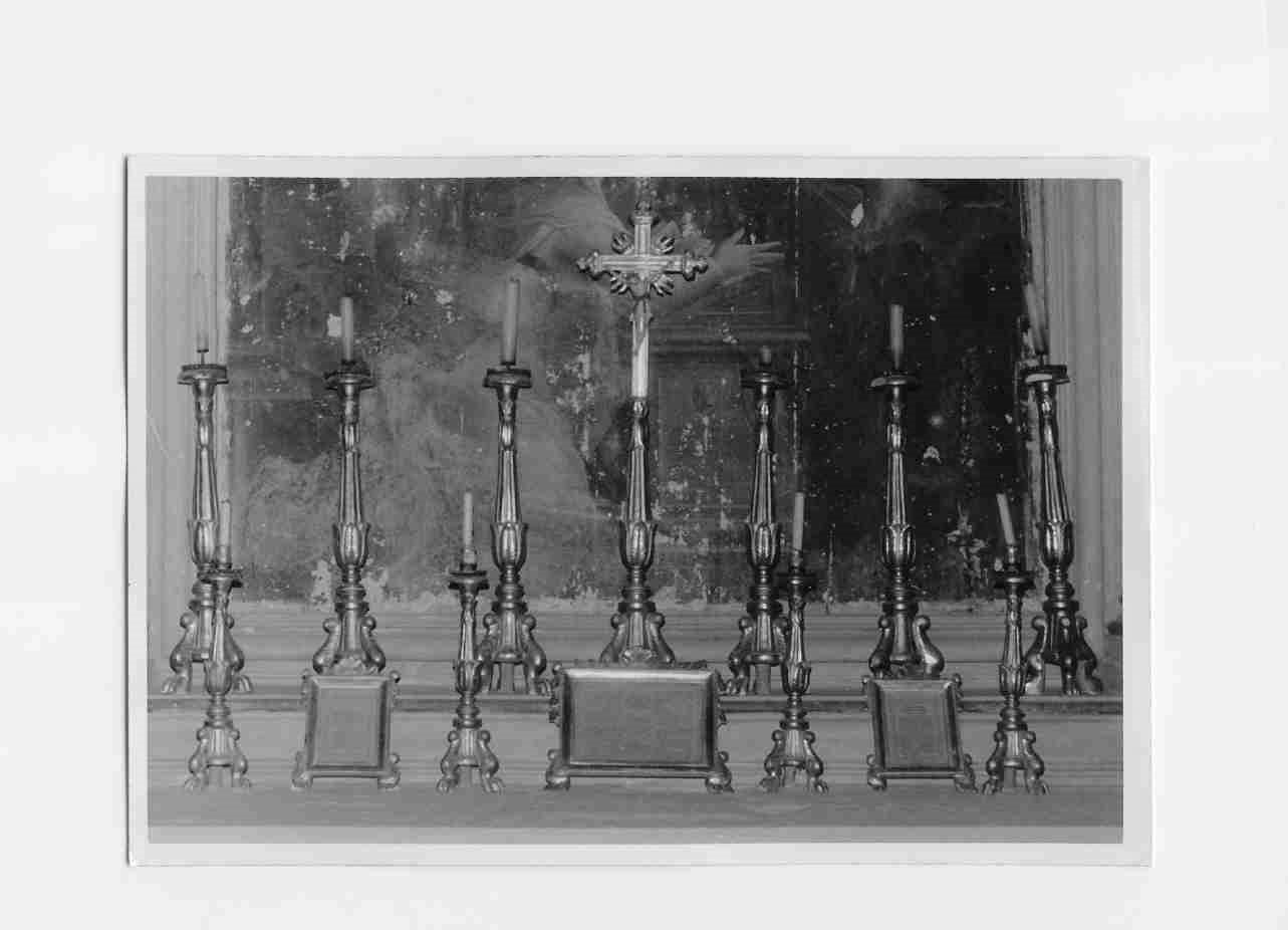 candeliere, serie - bottega Italia centrale (sec. XVII)