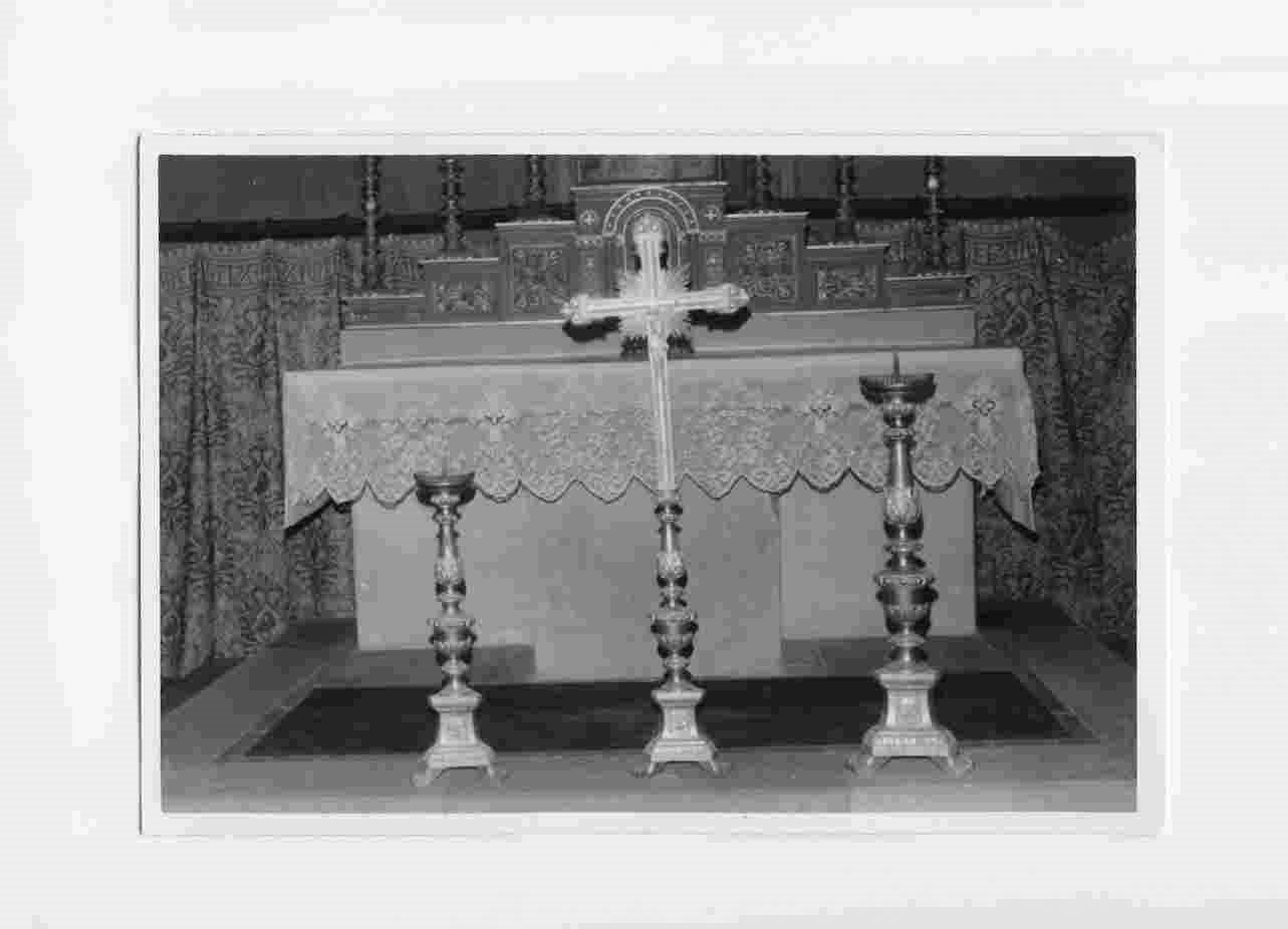 candeliere, serie - bottega italiana (sec. XIX)