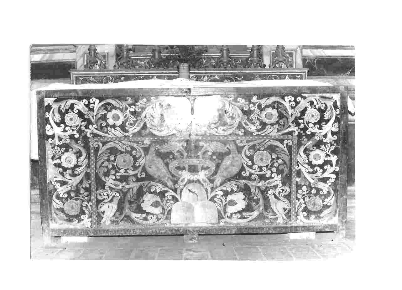 paliotto, opera isolata di Santino Pavoli (sec. XVII)