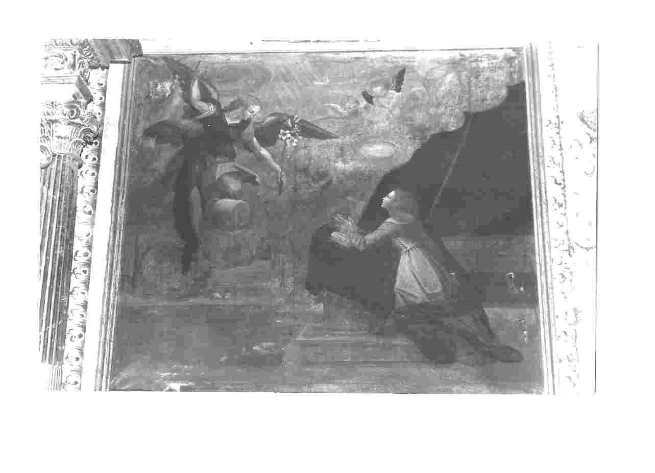 Annunciazione (dipinto, opera isolata) - ambito umbro (sec. XIX)