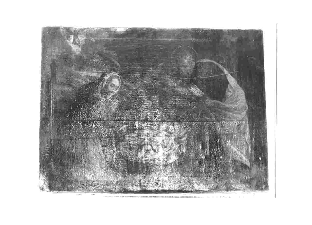 presepio (dipinto, opera isolata) - ambito Italia centrale (sec. XVIII)