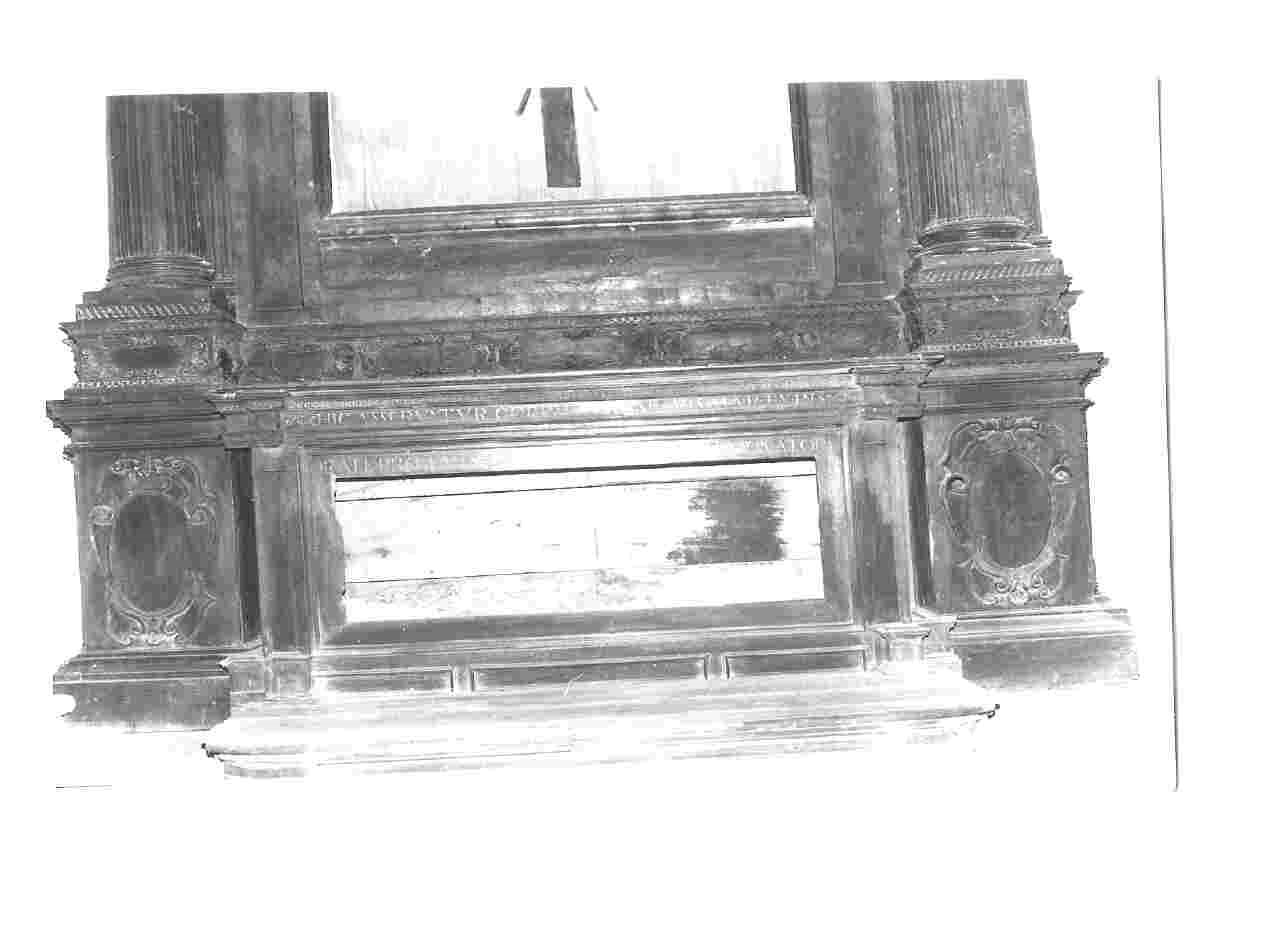 altare, elemento d'insieme - bottega Italia centrale (sec. XVIII)