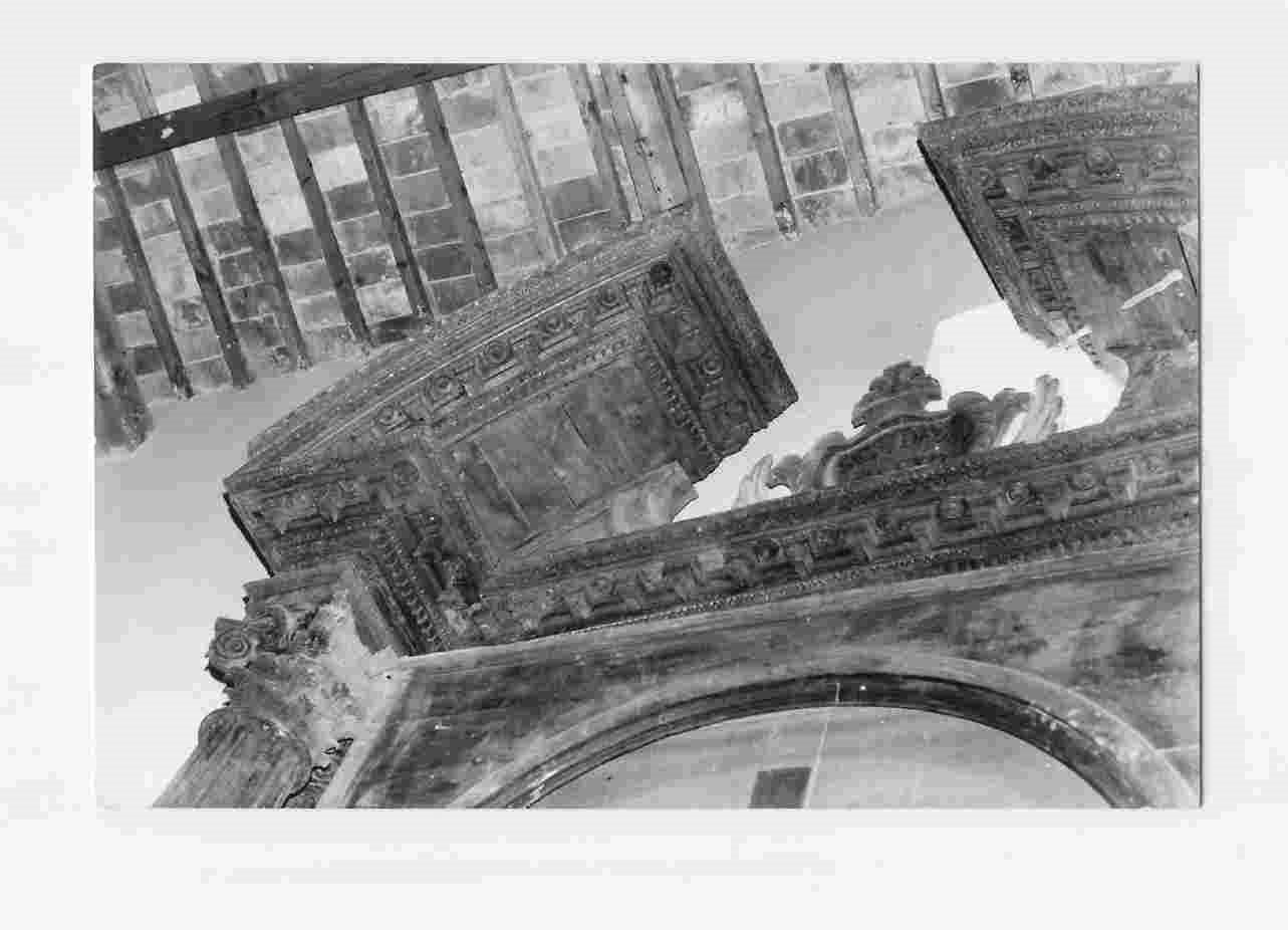 altare, elemento d'insieme - bottega Italia centrale (sec. XVIII)