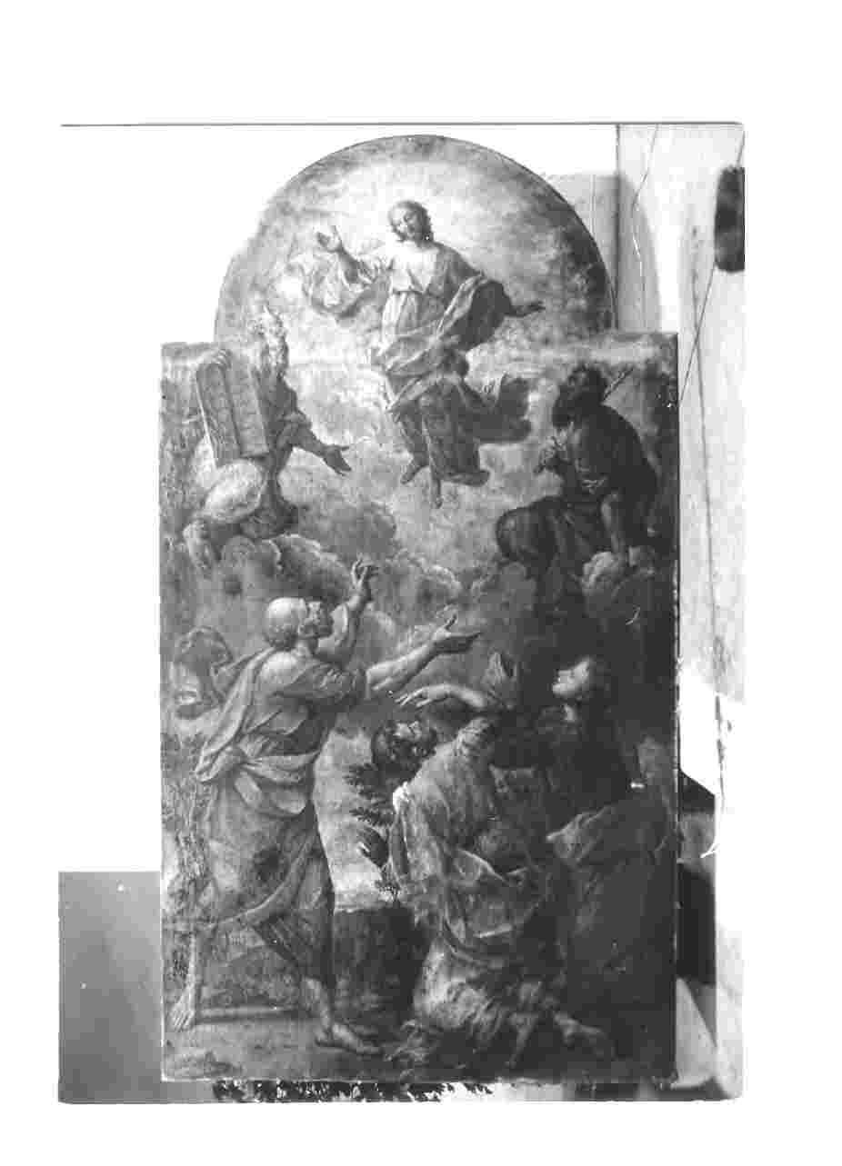 Cristo in gloria e Santi (dipinto, opera isolata) - ambito Italia centrale (sec. XVII)