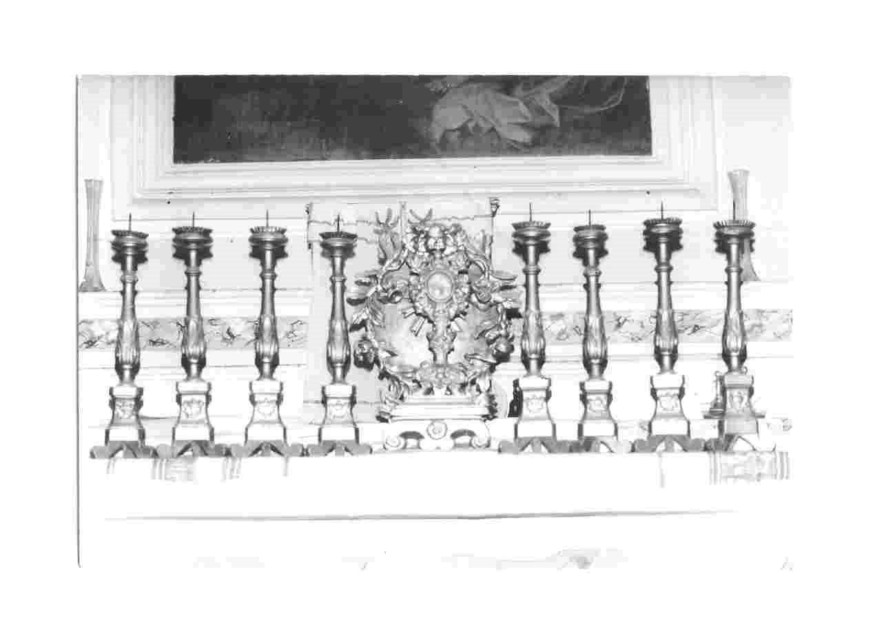 candeliere, serie - bottega italiana (sec. XIX)