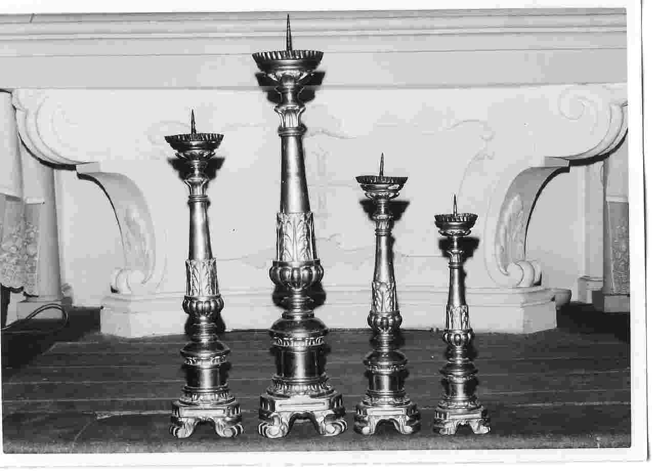 candeliere, serie - bottega Italia centrale (sec. XIX)