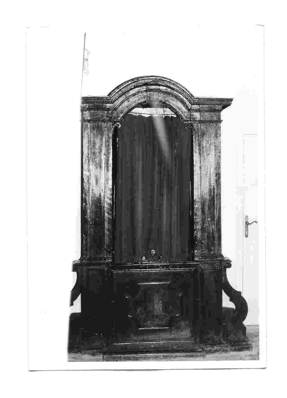 confessionale, opera isolata - bottega umbra (sec. XVIII)