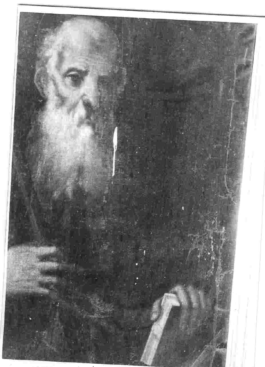 Sant'Antonio Abate (dipinto, opera isolata) - ambito Italia centrale (sec. XVII)