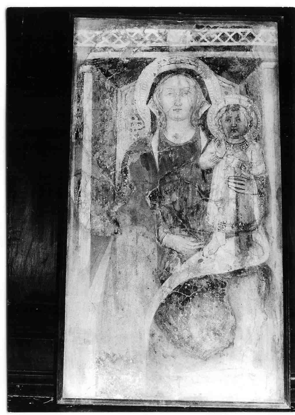 Madonna con Bambino (dipinto, opera isolata) - ambito umbro (sec. XV)