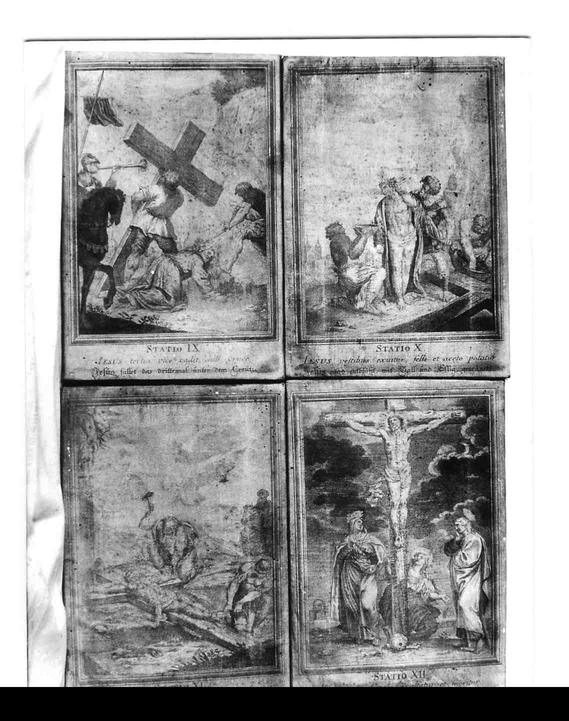 Via Crucis, elemento d'insieme - bottega tedesca (sec. XVII)