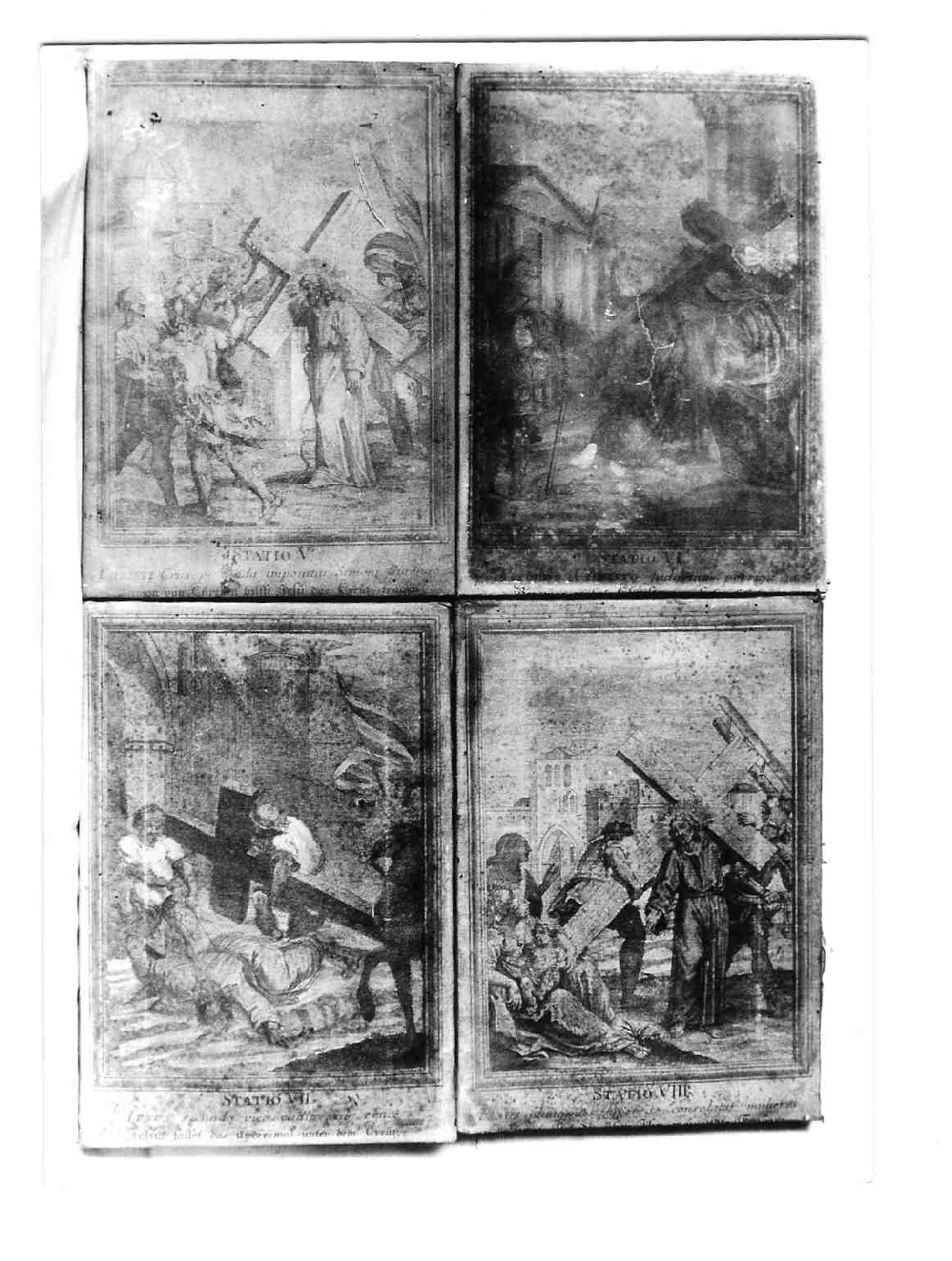 Via Crucis, elemento d'insieme - bottega tedesca (sec. XVII)