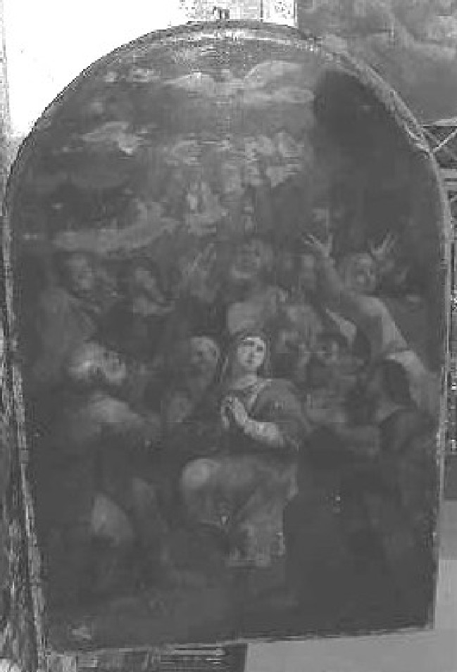 Pentecoste (dipinto, opera isolata) - ambito umbro (sec. XVII)