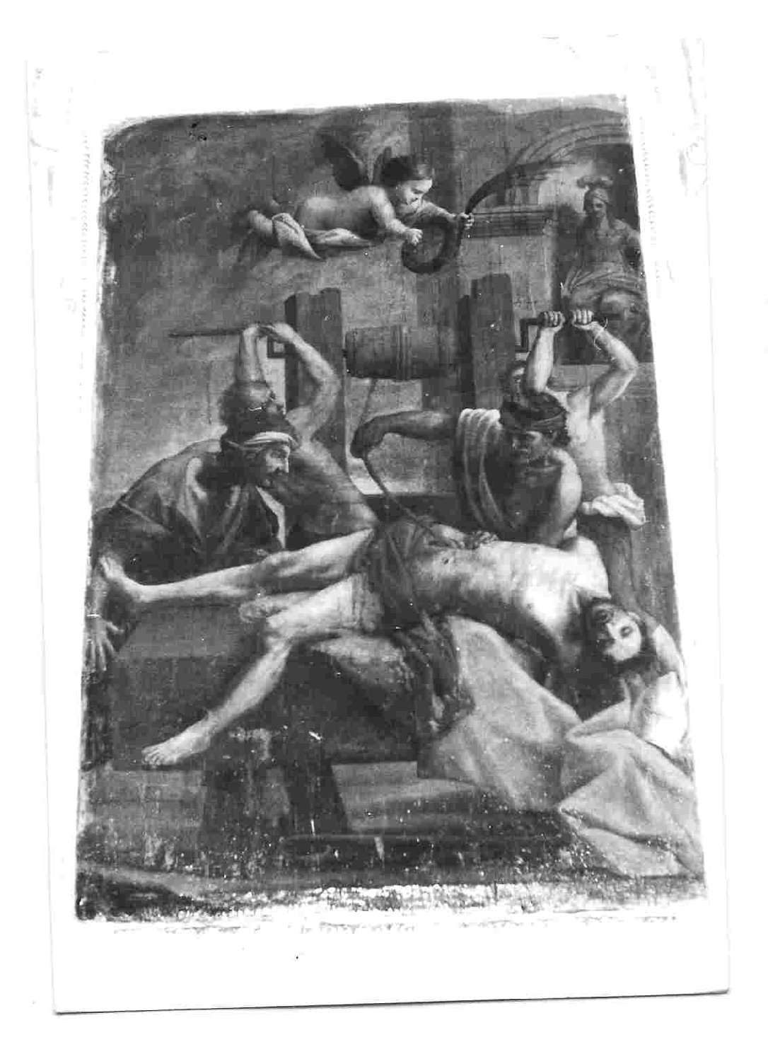Santo martire (dipinto, opera isolata) - ambito umbro (sec. XVI)