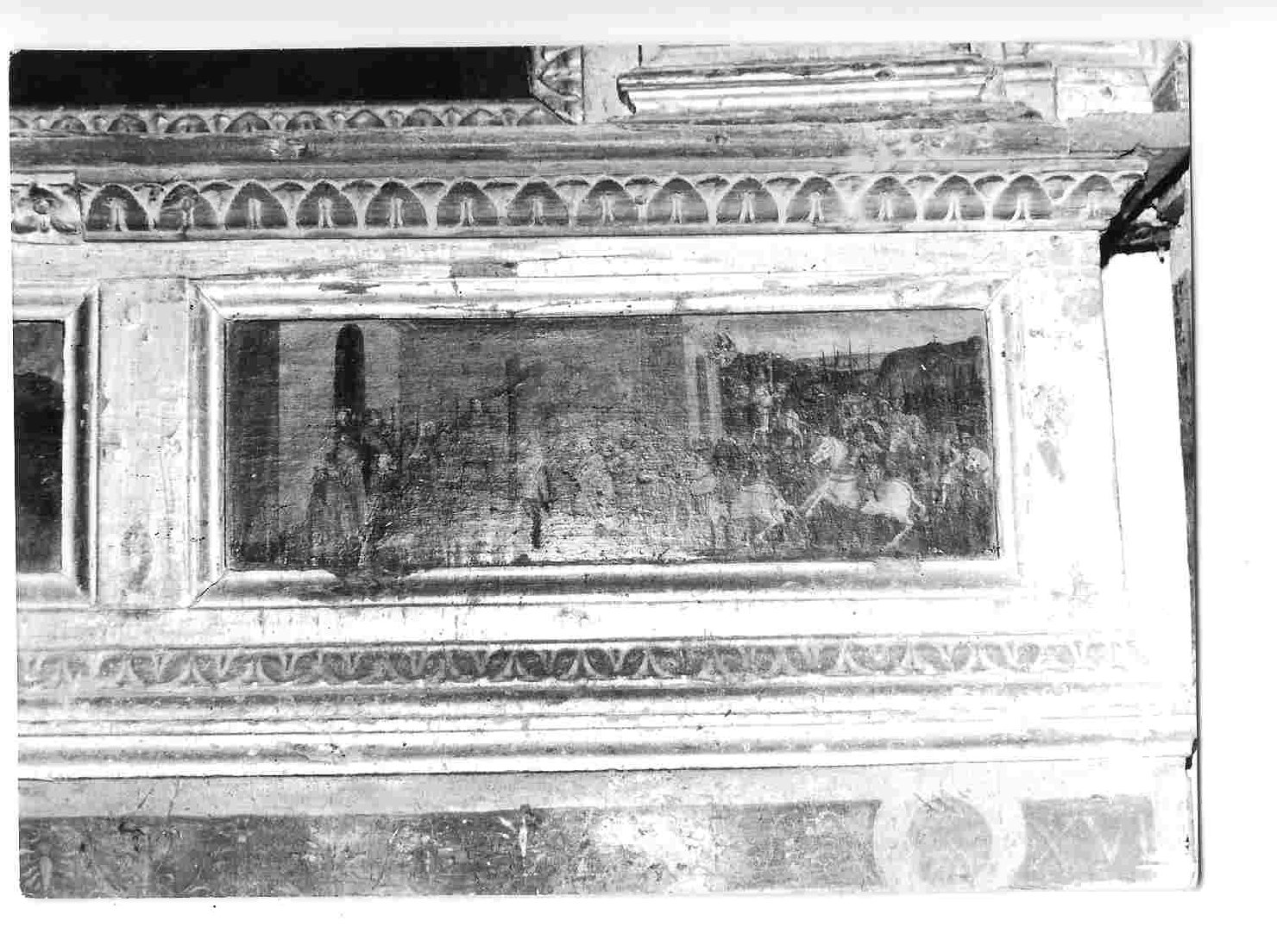 Tema delle Crociate (dipinto, elemento d'insieme) di Signorelli Luca (primo quarto sec. XVI)