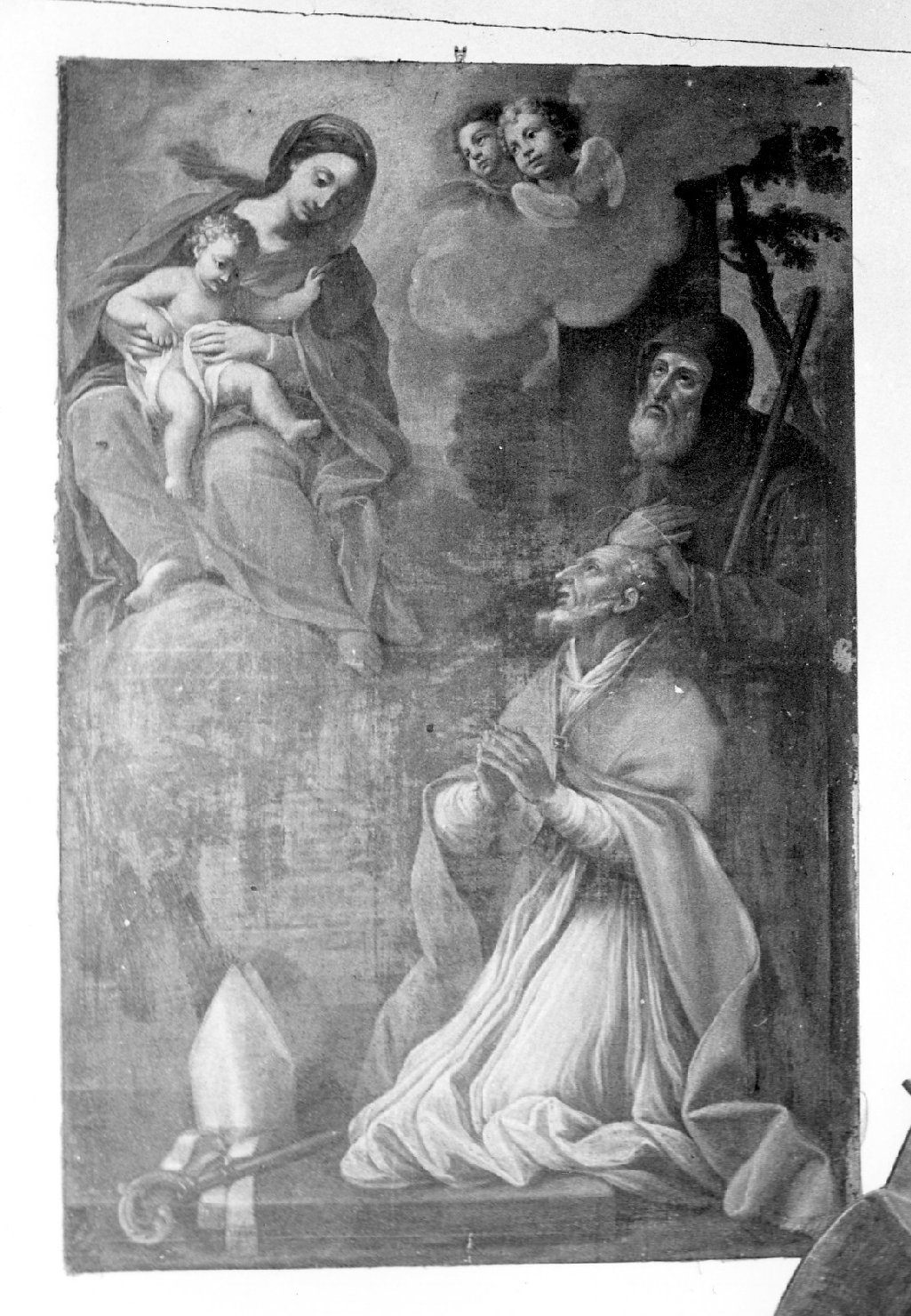 Madonna con Bambino e Santi (dipinto) - ambito umbro (sec. XVII)