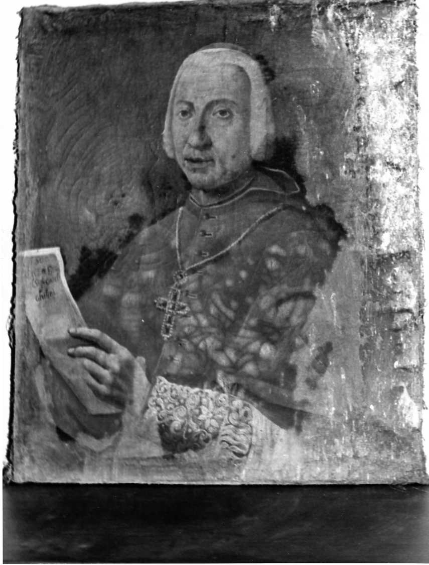 ritratto di ecclesiastico (dipinto, opera isolata) - ambito umbro (sec. XVIII)