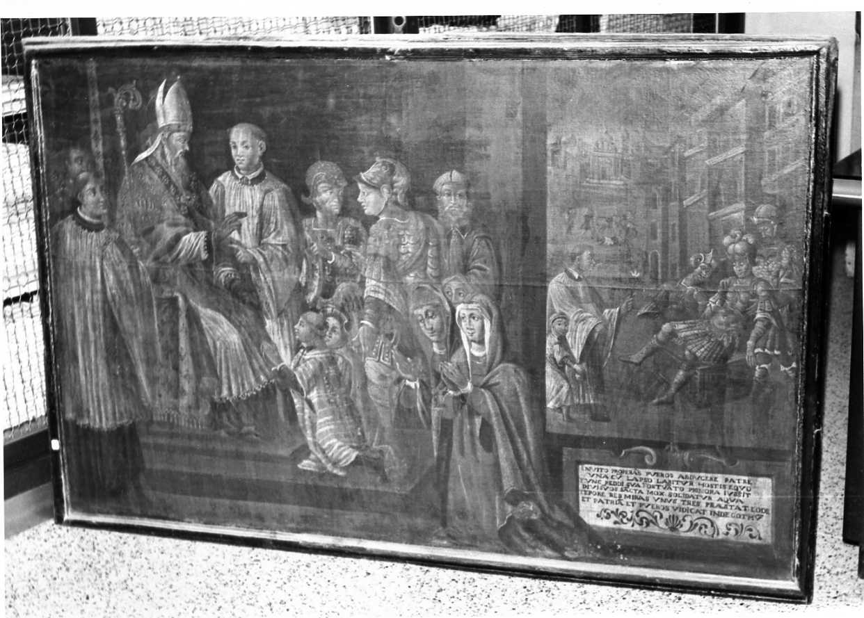 San Fortunato (dipinto, opera isolata) - ambito umbro (sec. XVII)