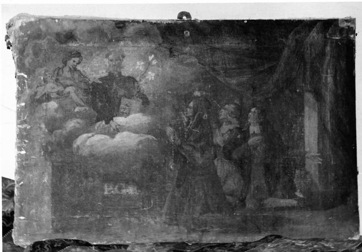 ex voto della emorroissa (dipinto, opera isolata) - ambito umbro (prima metà sec. XV)