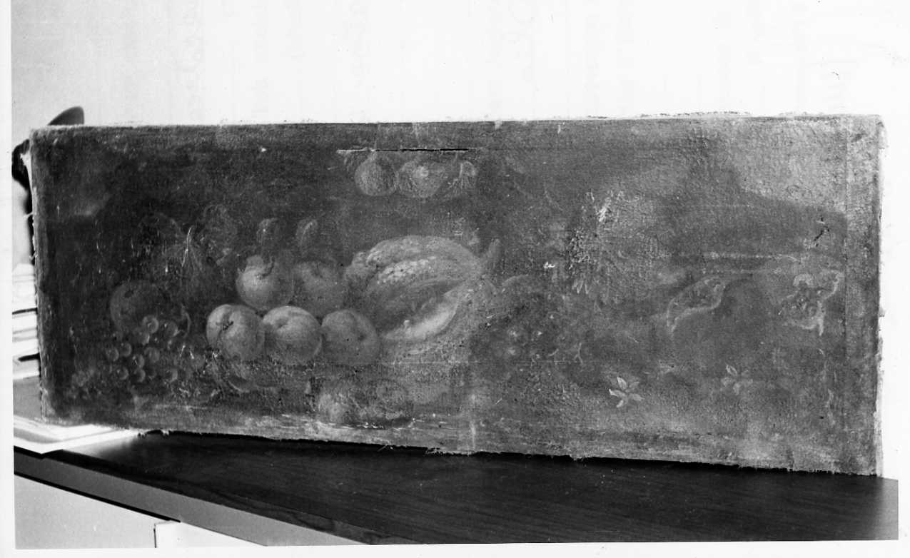 natura morta con frutta (dipinto, opera isolata) - ambito umbro (sec. XVII)