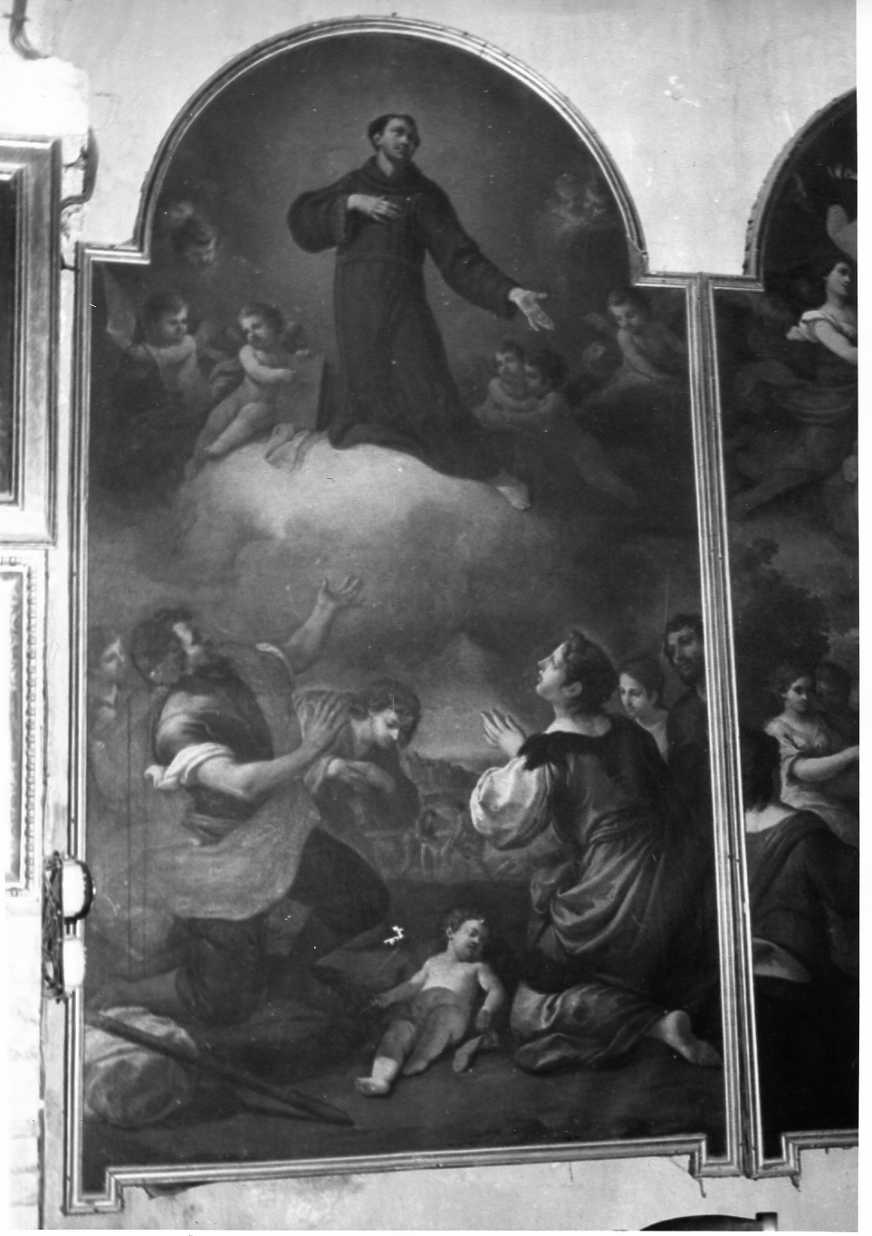 San Bernardino da Siena (dipinto, opera isolata) di Pentini Domenico (sec. XVIII)