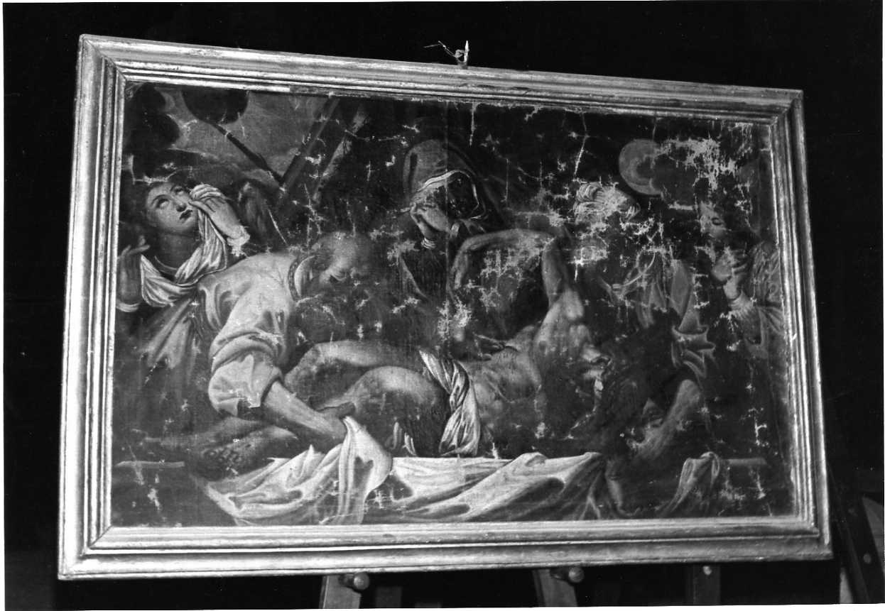 deposizione di Cristo dalla croce (dipinto, opera isolata) di Sensini Pietro Paolo (secc. XVI/ XVII)