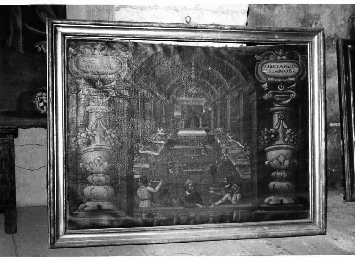 allegoria della Misericordia (dipinto, elemento d'insieme) - ambito umbro (sec. XVII)