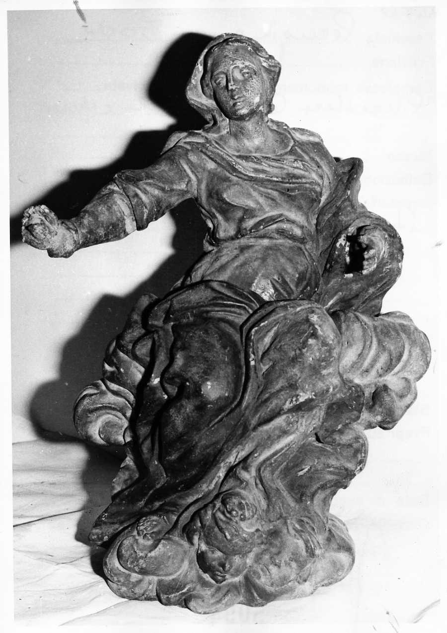 Madonna (scultura, opera isolata) - bottega umbra (secc. XVI/ XVII)