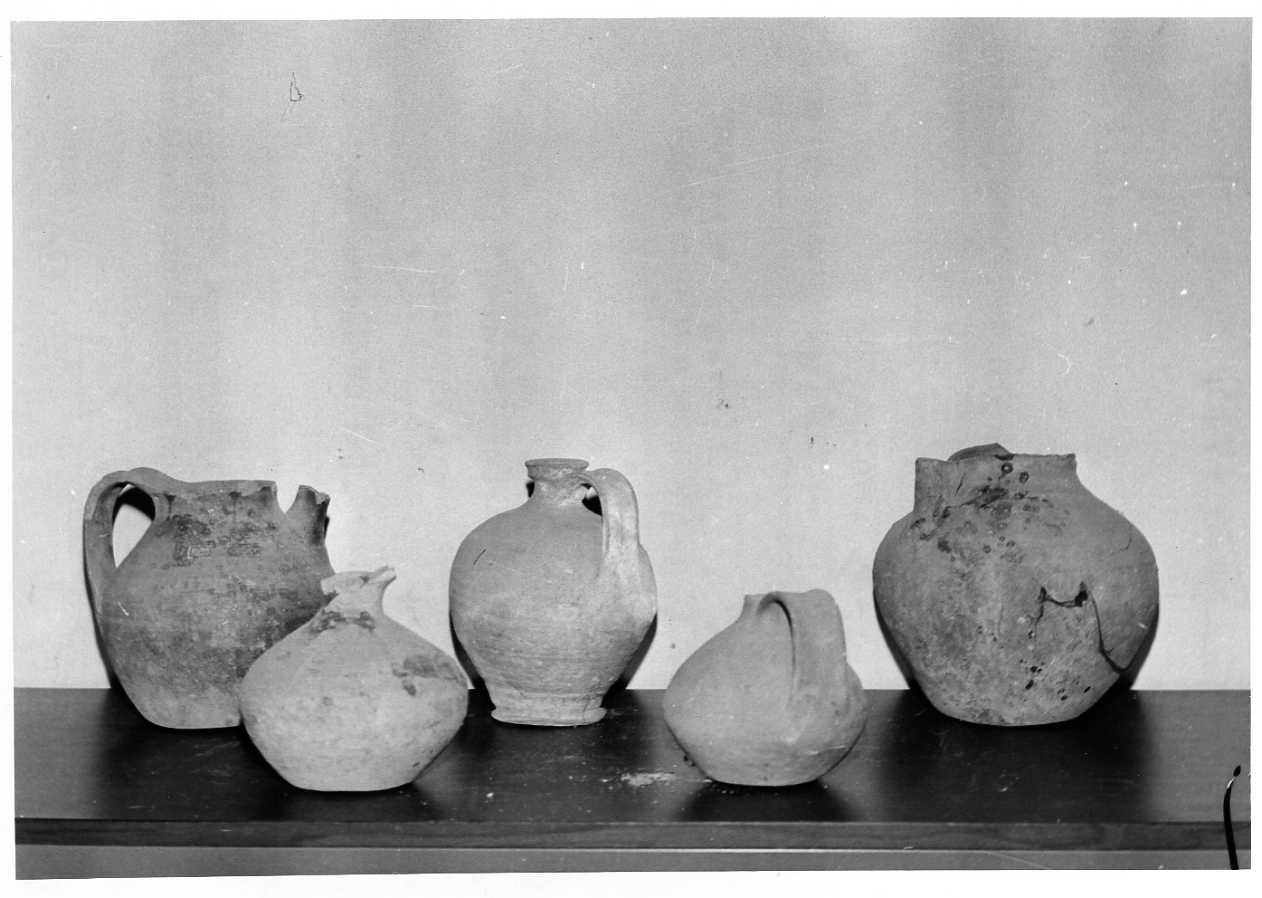 brocca, opera isolata - bottega umbra (secc. XVI/ XVIII)