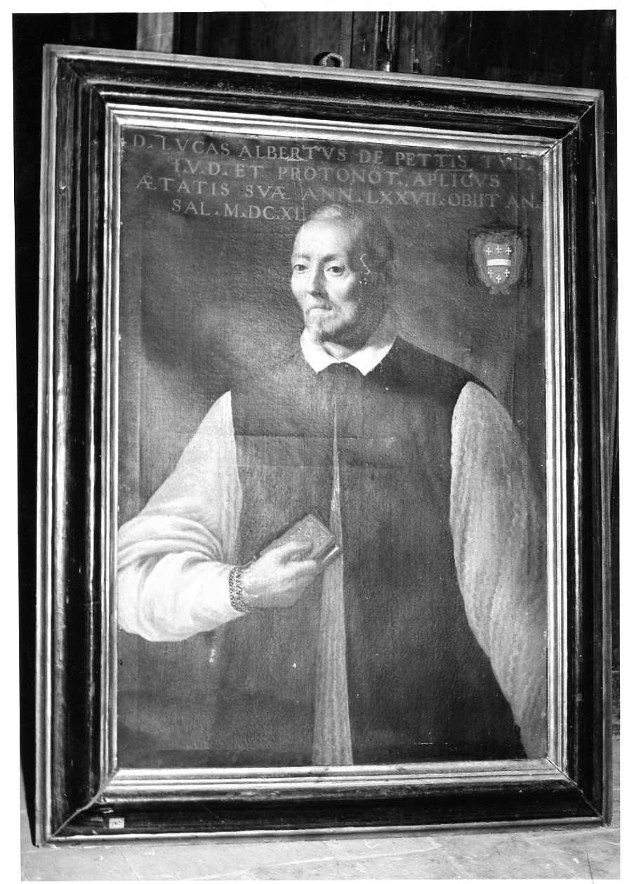 ritratto d'uomo (dipinto, opera isolata) di Barbiani Bartolomeo (attribuito) (sec. XVII)