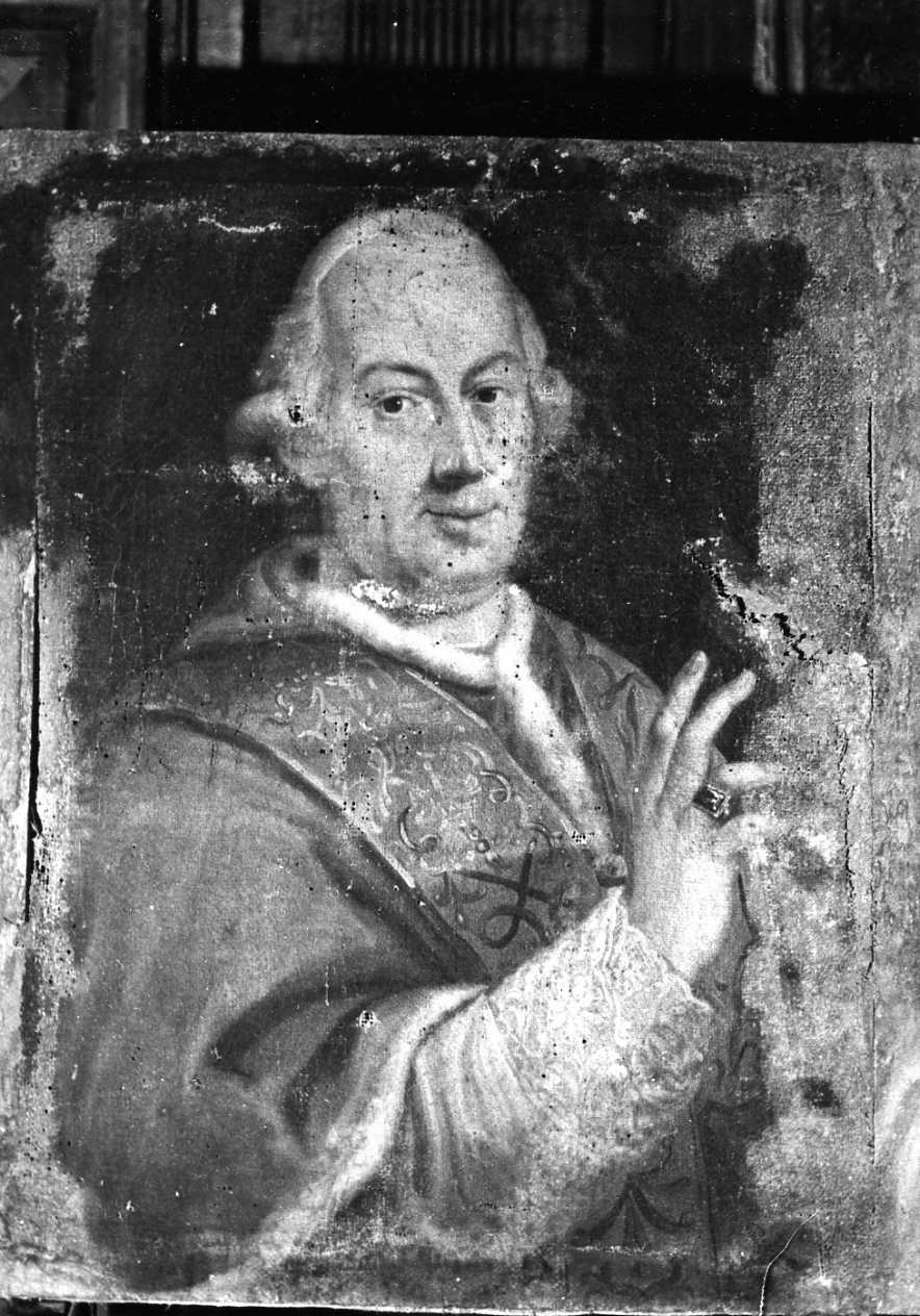 ritratto di ecclesiastico (dipinto, opera isolata) - ambito umbro (seconda metà sec. XVIII)