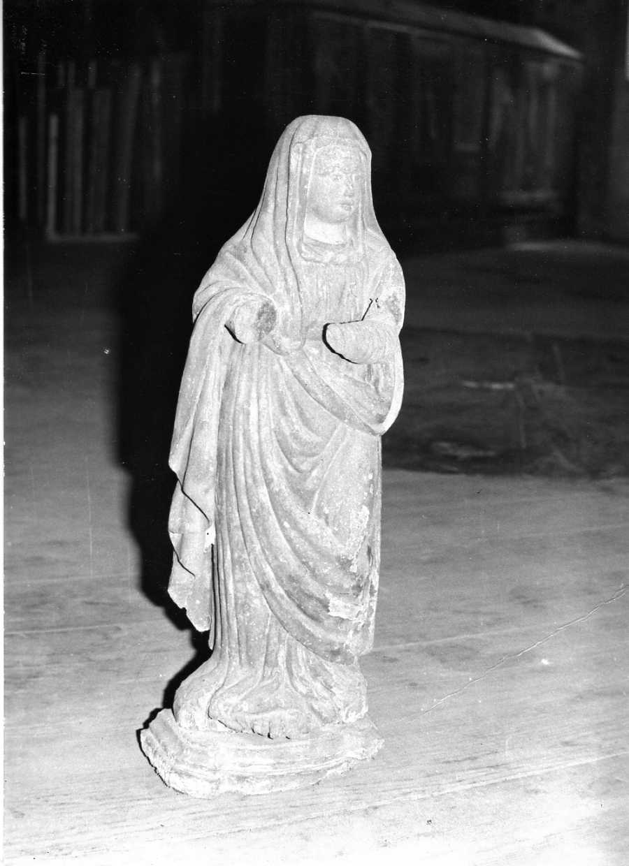 Maria Vergine (scultura, opera isolata) - bottega umbra (sec. X)