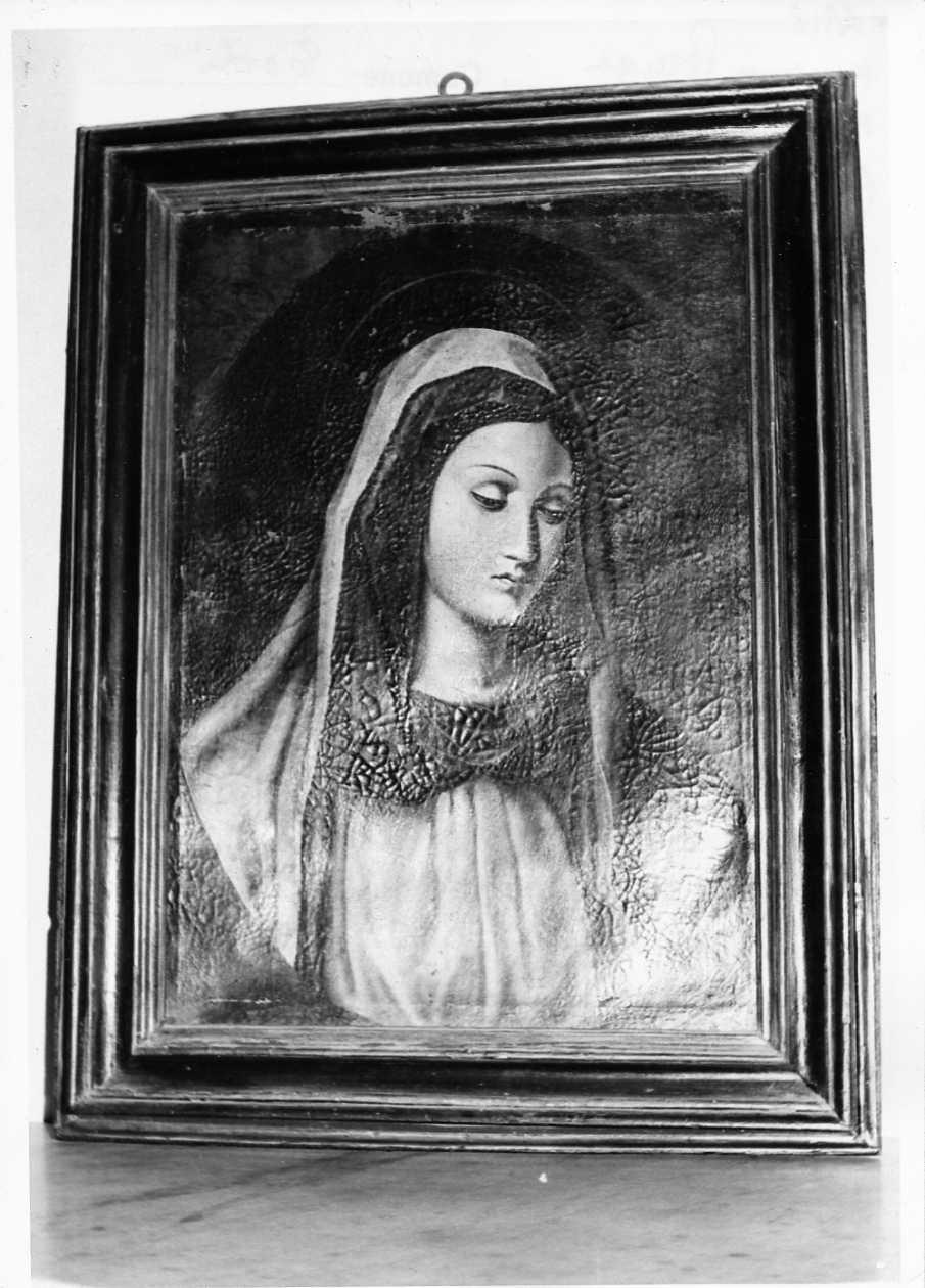 Madonna (dipinto, opera isolata) - ambito umbro (sec. XIX)