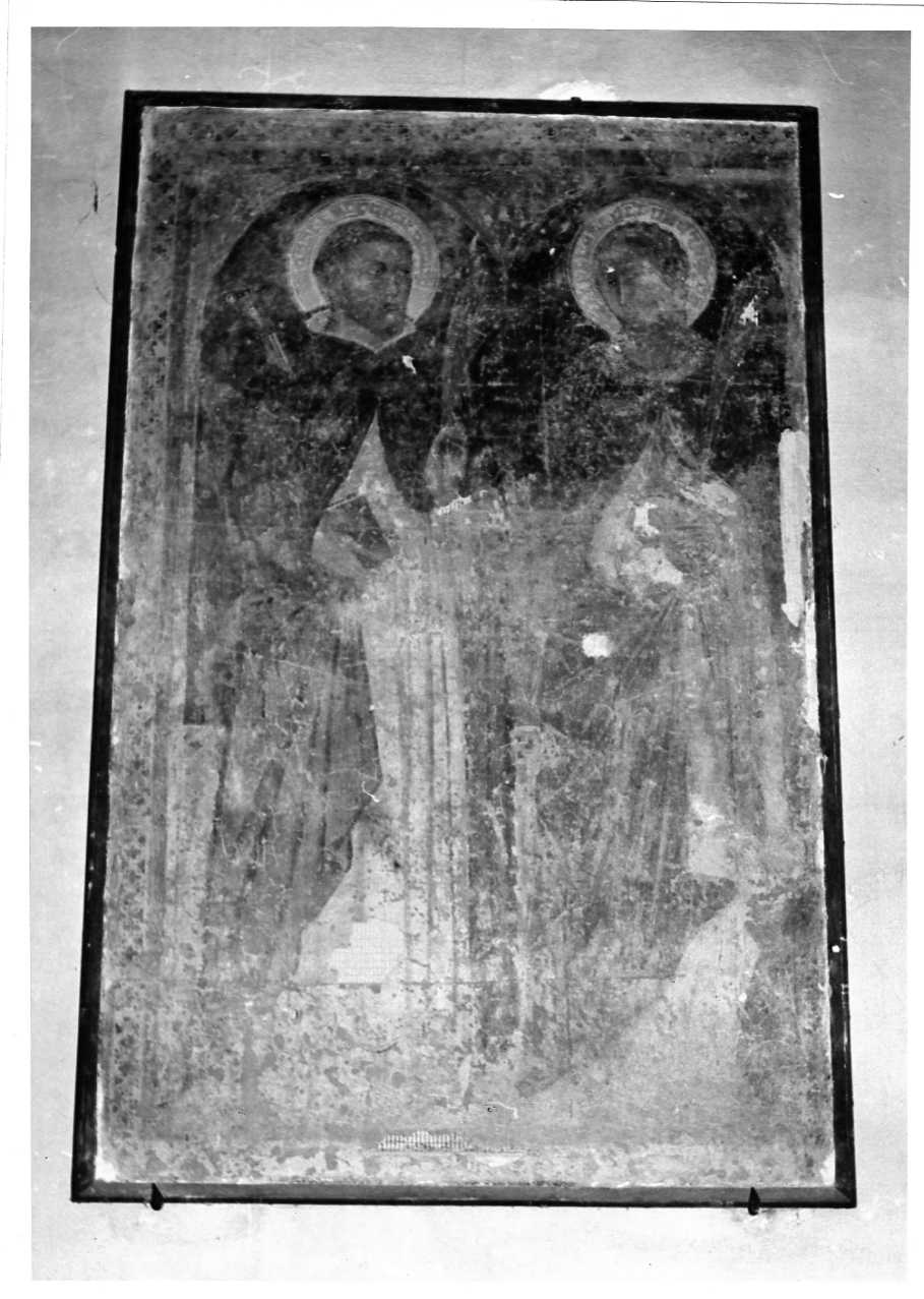 Santi (dipinto, opera isolata) - ambito umbro (sec. XIV)