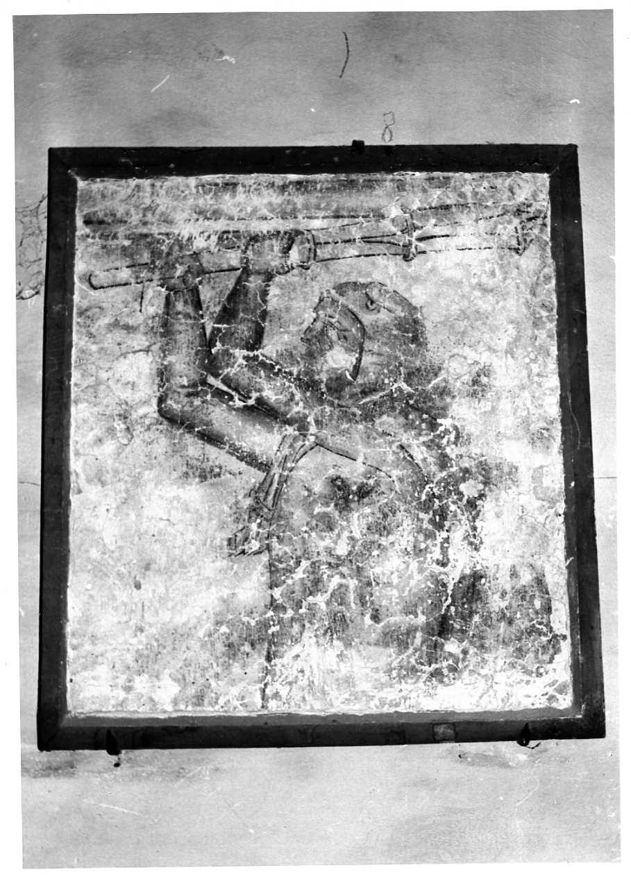 guerriero (dipinto, opera isolata) - ambito umbro (prima metà sec. XVI)