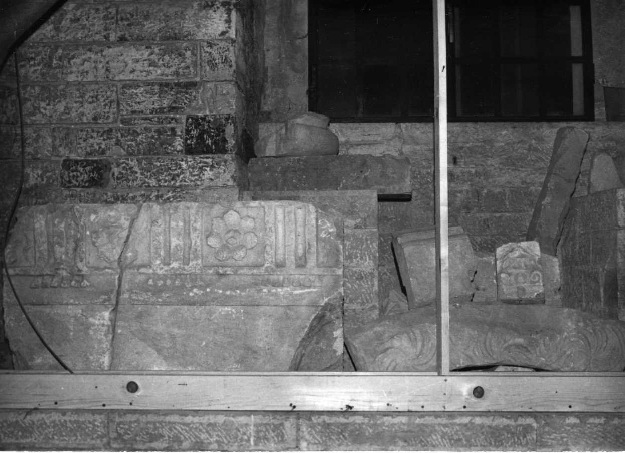 portale - ad arco, frammento - ambito italiano (secc. III/ IV)